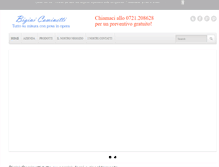 Tablet Screenshot of biginicaminetti.it